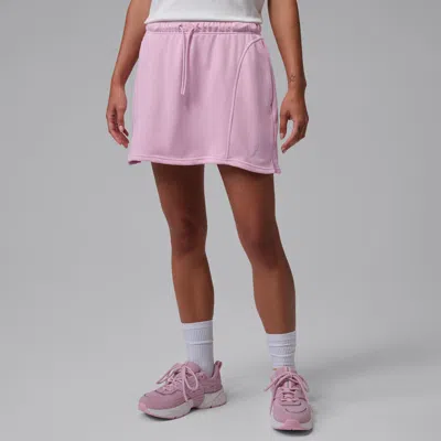 Jordan Women's  Brooklyn Fleece Skirt In Pink