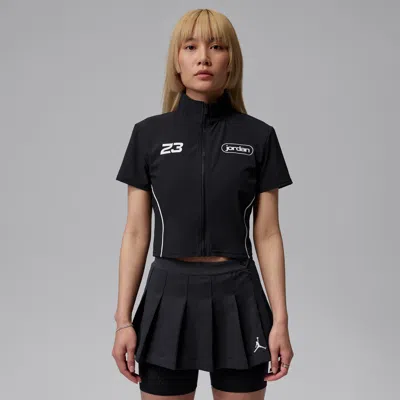 Jordan Women's  Brooklyn Full-zip Top In Black