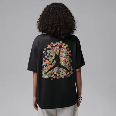Jordan Women's  Brooklyn Graphic T-shirt In Black