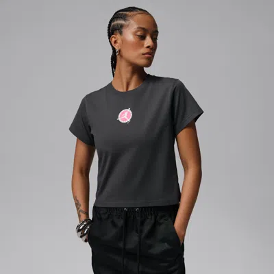 Jordan Women's  Brooklyn Graphic T-shirt In Gray