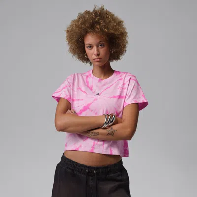 Jordan Women's  Brooklyn Graphic T-shirt In Pink