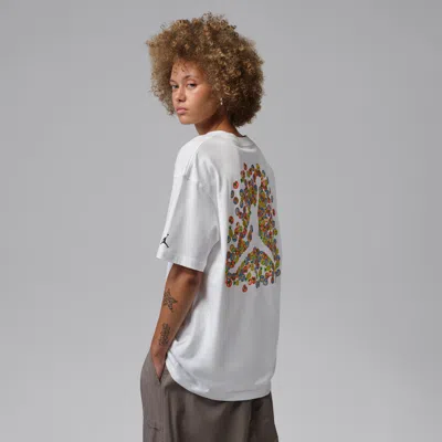 Jordan Women's  Brooklyn Graphic T-shirt In White