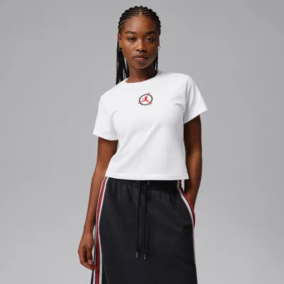 Jordan Jumpman Graphic T-shirt In White