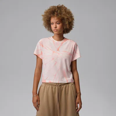 Jordan Women's  Brooklyn Graphic T-shirt In Pink