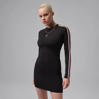 Jordan Women's  Brooklyn Long-sleeve Dress In Black