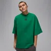 Jordan 23 Appliqué Loose Fit Top In Green