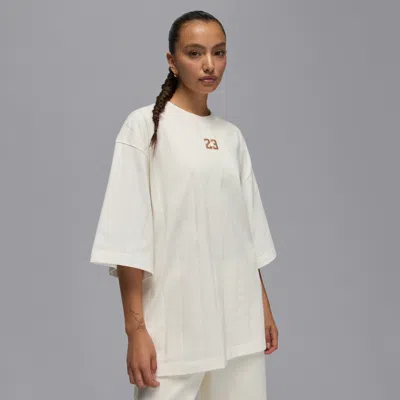 Jordan Women's  Brooklyn Loose-fit Top In White