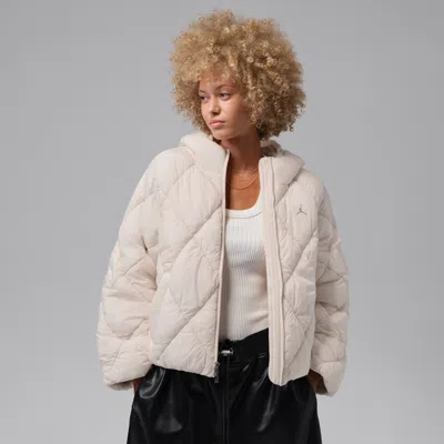 Jordan Women's  Brooklyn Puffer Jacket In Neutral