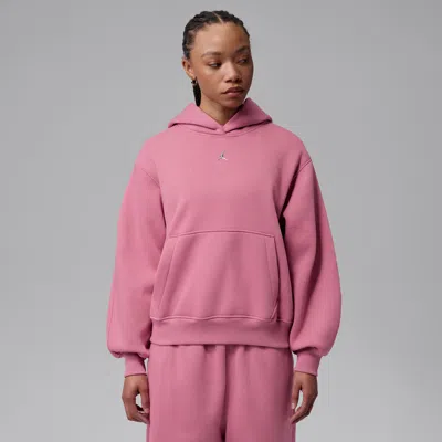 Jordan Women's  Brooklyn Pullover Hoodie In Pink