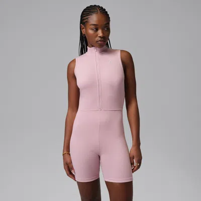 Jordan Women's  Brooklyn Romper Bodysuit In Pink
