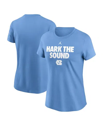 Jordan Women's Carolina Blue North Carolina Tar Heels Local Ultimate Chant T-shirt In Light Blue