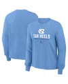 Jordan Women's Carolina Blue North Carolina Tar Heels Primetime University Long Sleeve Boxy T-shirt In Light Blue