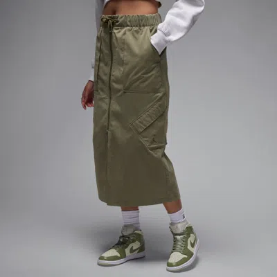 Jordan Women's  Chicago Skirt In Medium Olive