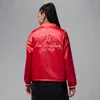 Jordan Women's  Coaches Jacket In Red