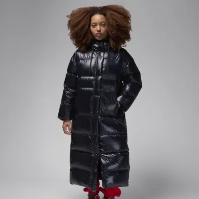 Jordan Women's  Down Parka In Black