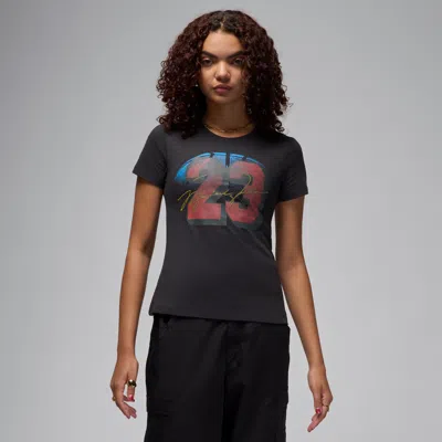 Jordan Women's  Essential Slim T-shirt In Black