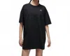 Jordan Women's Essentials T-shirt Dress In Black In Black