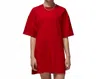 Jordan Women's Essentials T-shirt Dress In Gym Red In Red