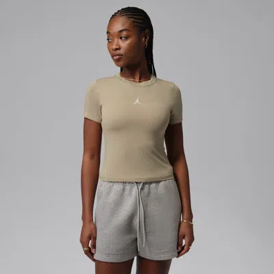 Jordan Women's  Essentials T-shirt In Brown
