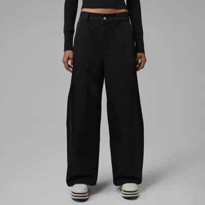 Jordan Women's  Flight '91 Baggy Pants In Black