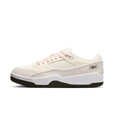 Jordan Women's  Flight Court Shoes In White