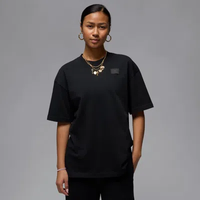 Jordan Women's  Flight Essentials Oversized T-shirt In Black