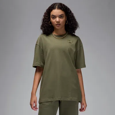 Jordan Women's  Flight Essentials Oversized T-shirt In Green