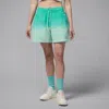Jordan Flight Fleece Dip Dye Sweat Shorts In Green