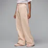 Jordan Women's  Flight Fleece Open-hem Pants In Guava Ice
