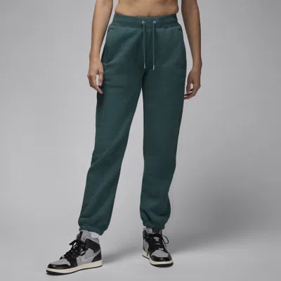 Jordan Women's  Flight Fleece Pants In Green