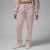Jordan Women's  Flight Fleece Pants In Pink
