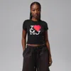 Jordan Flight Graphic T-shirt In Black