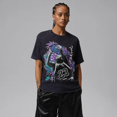 Jordan Women's  Flight Graphic T-shirt In Multi