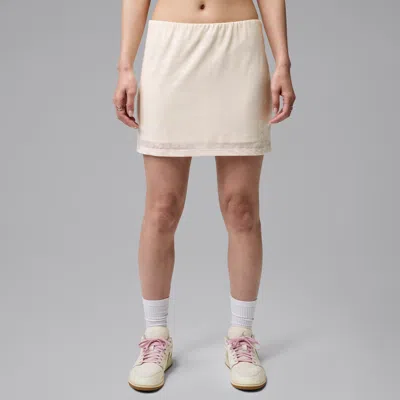Jordan Women's  Flight Open Knit Skort In White