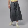 Jordan Parachute Skirt In Gray