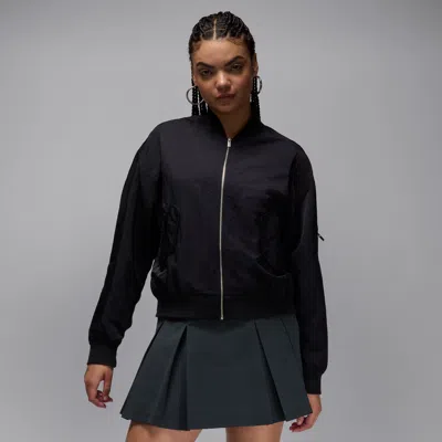 Jordan Women's  Flight Renegade Jacket In Black