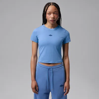 Jordan Women's  Flight T-shirt In Purple