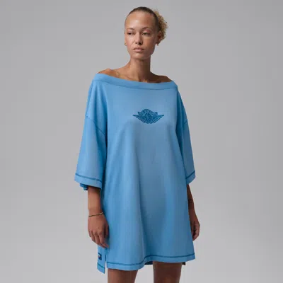 Jordan Women's  Flight T-shirt Dress In Blue