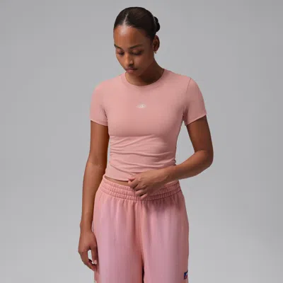 Jordan Women's  Flight T-shirt In Pink