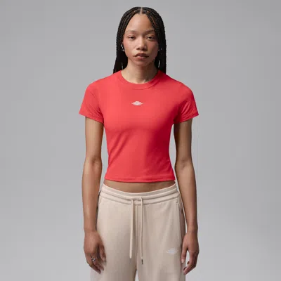 Jordan Women's  Flight T-shirt In Red