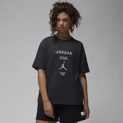 Jordan Quality Classics Graphic T-shirt In Black