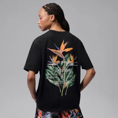 Jordan Women's  Graphic Girlfriend T-shirt In Black