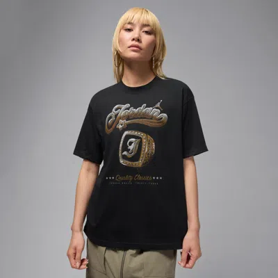 Jordan Women's  Graphic T-shirt In Black