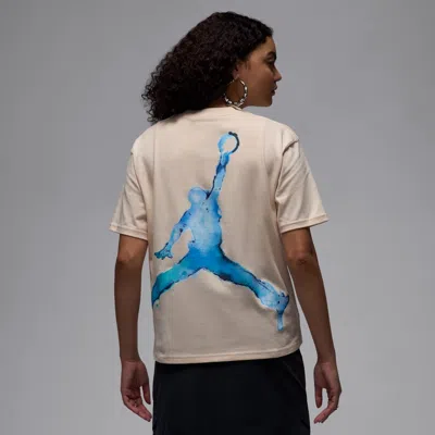 Jordan Women's  Graphic T-shirt In Brown