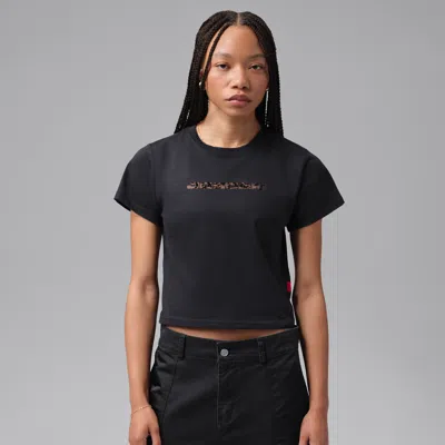 Jordan Women's  Graphic T-shirt In Black