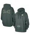 Jordan Women's Green Milwaukee Bucks Courtside Statement Edition Oversize Pullover Hoodie In Green