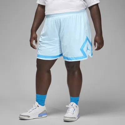 Jordan Women's  (her)itage Diamond Shorts (plus Size) In Blue