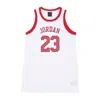 Jordan Women's Heritage Dress Core White/gym Red/black In White