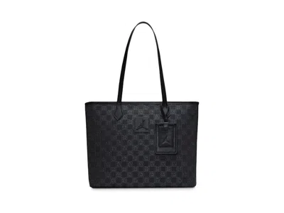 Pre-owned Jordan Women's  Monogram Tote 17l Bag (fw24) In Black