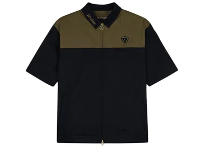 Pre-owned Jordan Women's  X Aleali May Crew Shirt In Black/medium Olive